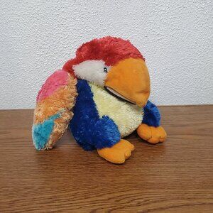 Plush Macaw Parrot Hand Puppet 9" Tall by Aurora